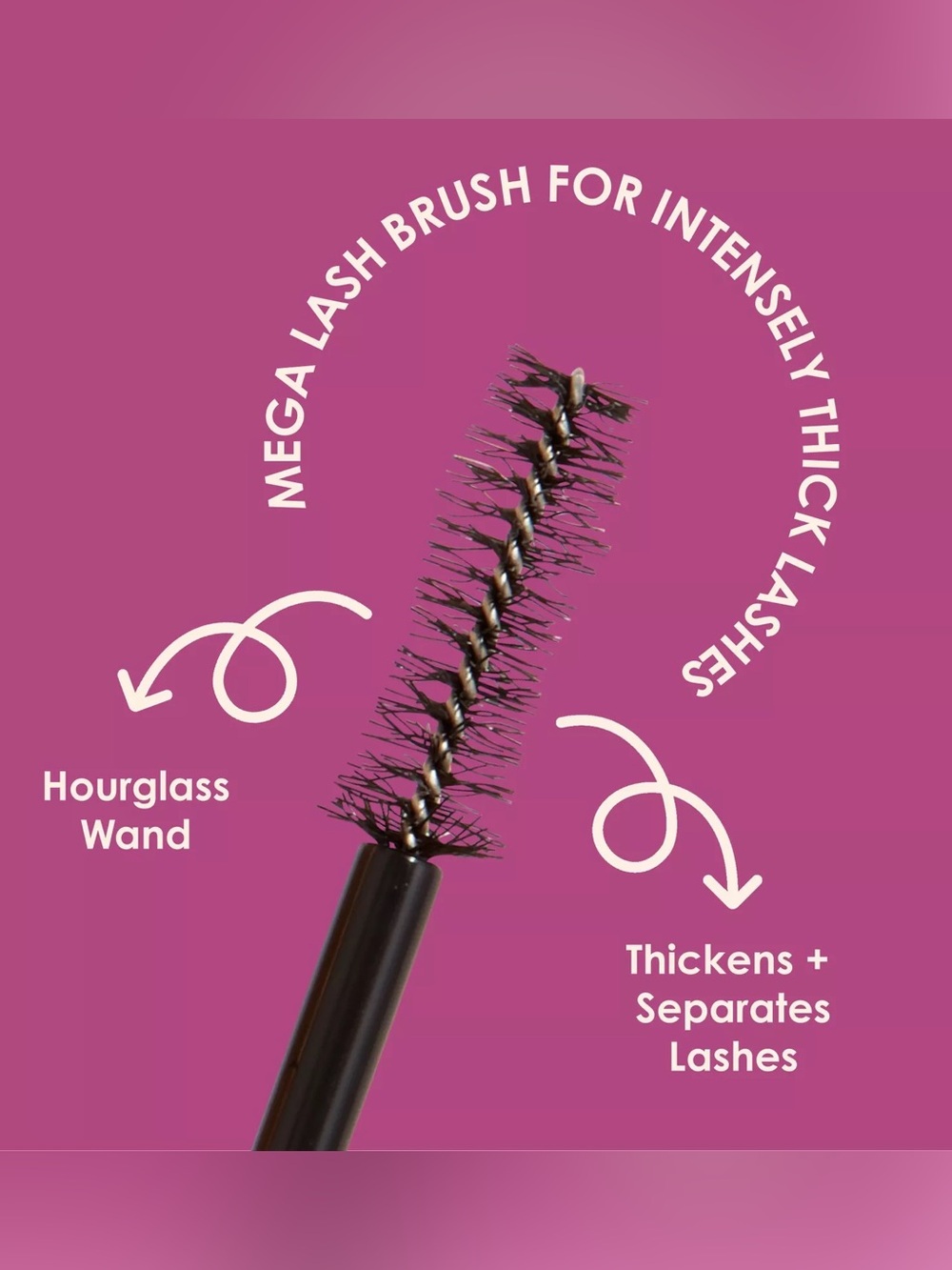 GrandeDRAMA Intense Thickening Mascara with Castor Oil/ Black - Picture 7 of 9